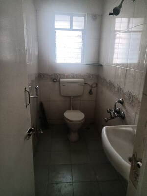 Bathroom in 2 BHK Apartment at DNV Elite Gardens, Aundh – for Rent