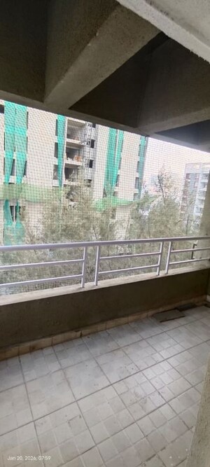 Balcony in 2 BHK Apartment at The Grace Apartment, Aundh – for Rent