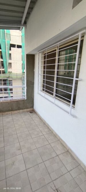 Balcony in 2 BHK Apartment at The Grace Apartment, Aundh – for Rent