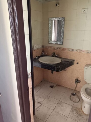 Bathroom in 3 BHK Apartment at Mapsko Krishna Apra Gardens, Vaibhav Khand – for Rent