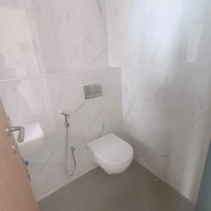 Bathroom in 3 BHK Apartment at Lodha Versova, Yari Road – for Rent