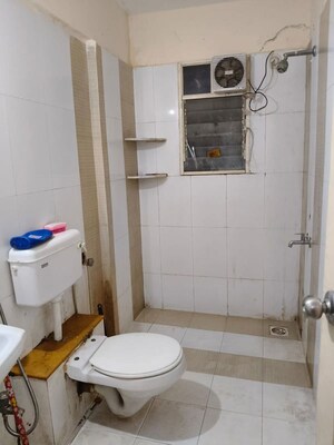 Bathroom in 2 BHK Apartment at Ocean Meadows, Wakad – for Rent