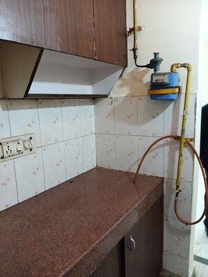 Kitchen in 2 BHK Builder Floor at Malviya Nagar – for Rent