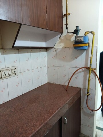 Kitchen in 2 BHK Builder Floor at Malviya Nagar – for Rent