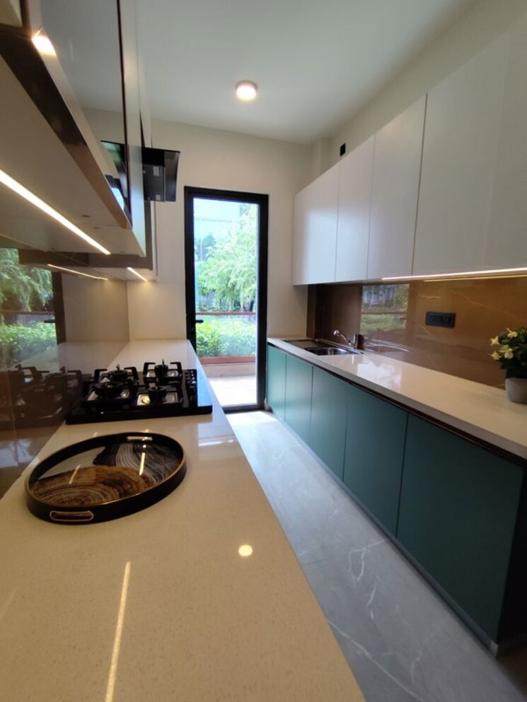 Kitchen, signature-global-daxin-vistas 3 Bedroom 1550 Sq.Ft. Builder Floor In Bhondsi Gurgaon 9854303