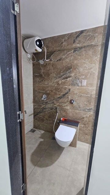 Bathroom in 3 BHK Apartment at Senapati Bapat Road – for Rent