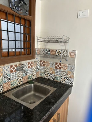 Kitchen in 1 RK Builder Floor at Sector 46 – for Rent