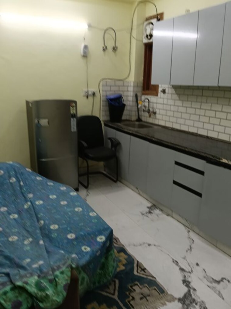 Kitchen, neb sarai 1 Bedroom 400 Sq.Ft. Builder Floor In Neb Sarai Delhi 9854394