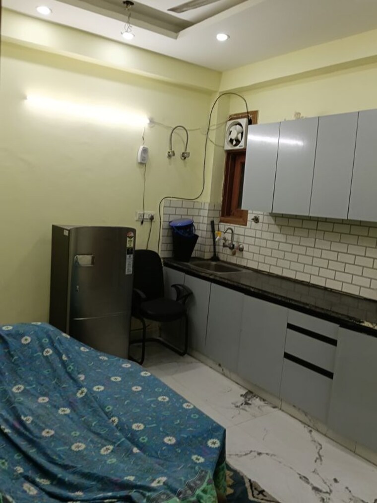 Kitchen, neb sarai 1 Bedroom 400 Sq.Ft. Builder Floor In Neb Sarai Delhi 9854394