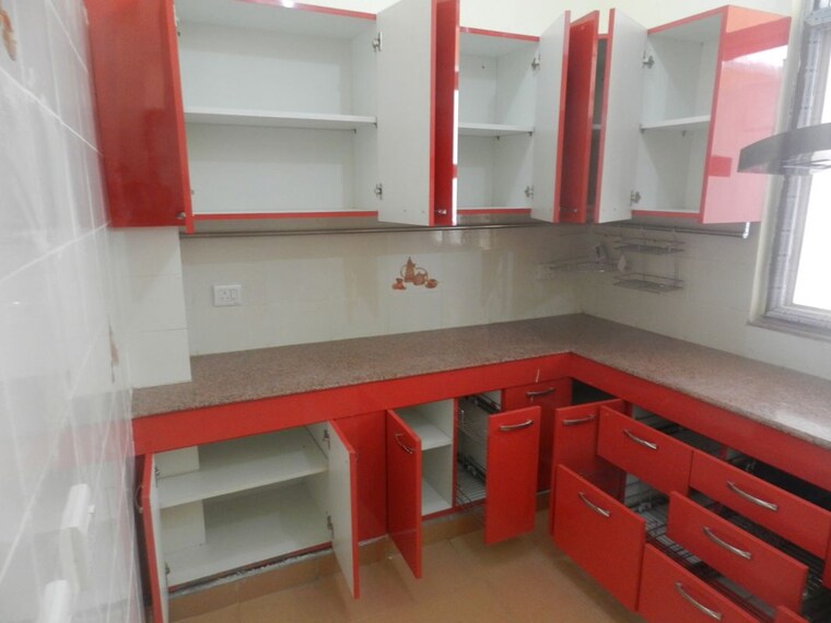 Kitchen, bhukant-vihar 3 Bedroom 1900 Sq.Ft. Apartment In Amausi Lucknow 9854397