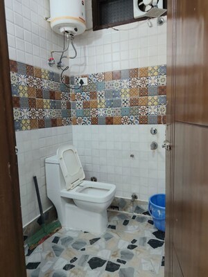 Bathroom in 2 BHK Builder Floor at Govindpuri – for Rent