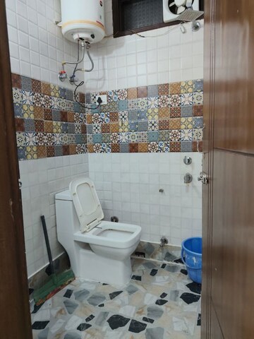 Bathroom in 2 BHK Builder Floor at Govindpuri – for Rent