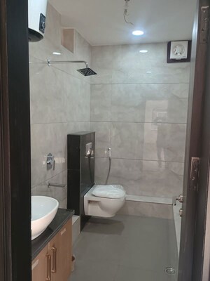 Bathroom in 4 BHK Apartment at Navjeevan Vihar – for Sale