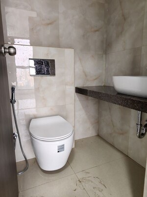 Bathroom in 1 BHK Apartment at Raymond Ten X Habitat, Pokhran Road No Two – for Rent