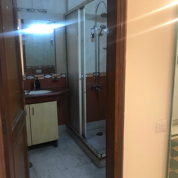 Bathroom in 2 BHK Builder Floor at Lajpat Nagar I – for Rent