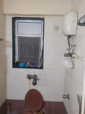 Bathroom in 2 BHK Apartment at Atul Blue Excellency, Goregaon West – for Rent