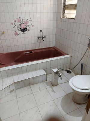 Bathroom in 2 BHK Apartment at Aundh – for Rent