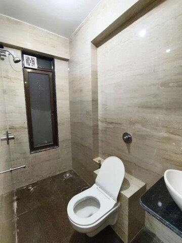 Bathroom in 3 BHK Apartment at Majestic Amarjyoti CHS, Chembur – for Rent