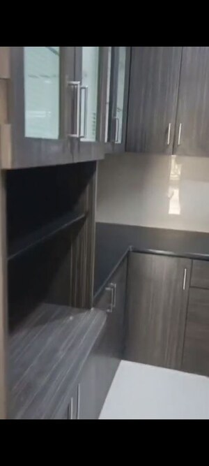 Kitchen in 3 BHK Apartment at Hiranandani Estate, Ghodbunder Road – for Rent