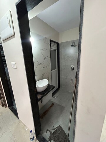 Bathroom in 1 BHK Apartment at Satyam Oasis, Taloja – for Rent