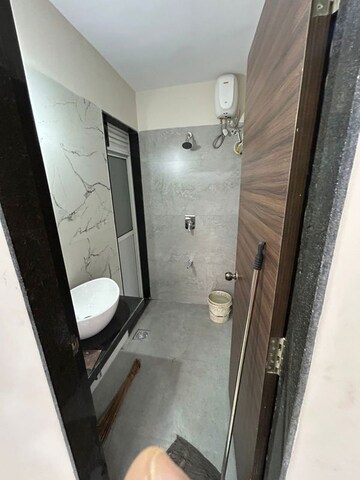 Bathroom in 1 BHK Apartment at Satyam Oasis, Taloja – for Rent
