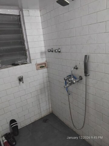 Bathroom in 1 RK Apartment at Vile Parle West – for Rent