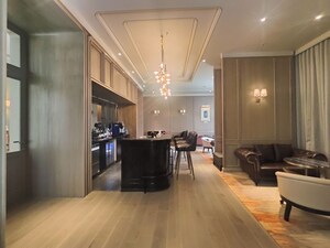 Living Room in 3 BHK Apartment at Bhartiya City Leela Residences, Thanisandra Main Road – for Sale