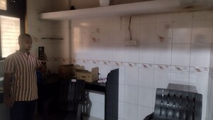 Kitchen in 1 BHK Apartment at Dombivli West – for Rent