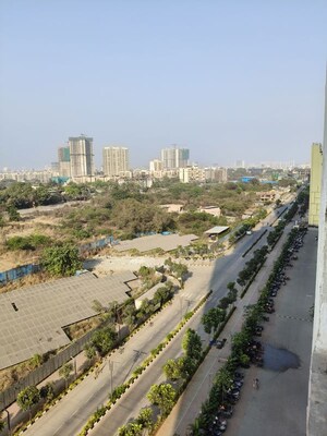 Master Bedroom in 1 BHK Apartment at Runwal Gardens, Dombivli East – for Rent