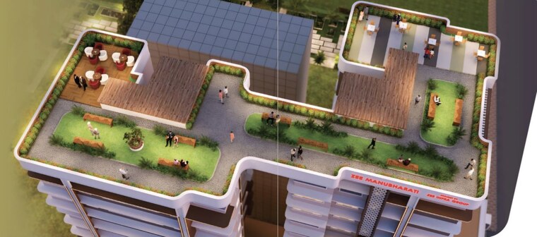 Balcony, alliance-vista 2 Bedroom 679 Sq.Ft. Apartment In Vile Parle East Mumbai 9854621