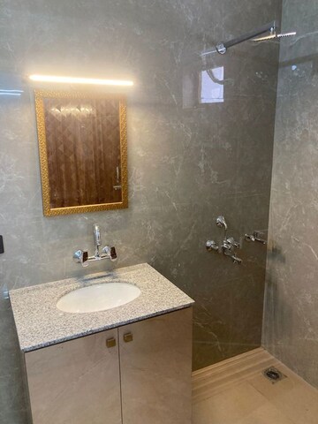 Bathroom in 3 BHK Builder Floor at Spring Field Colony – for Sale