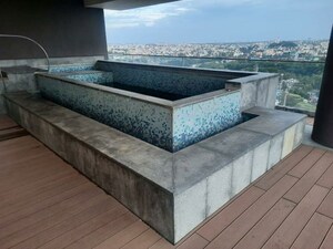 Swimming Pool in 5 BHK Apartment at Embassy Lake Terraces, Hebbal Kempapura – for Rent