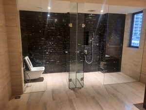 Staircase in 5 BHK Apartment at Embassy Lake Terraces, Hebbal Kempapura – for Rent