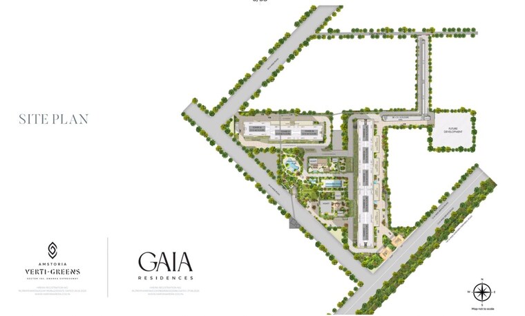 Master Plan, bptp-gaia-residences 3 Bedroom 2450 Sq.Ft. Apartment In Sector 102 Gurgaon 9854630