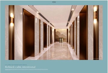 Building Lobby in 3 BHK Apartment at BPTP GAIA Residences, Sector 102 – for Sale