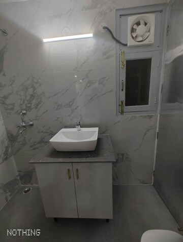 Bathroom in 2 BHK Builder Floor at Saket – for Rent