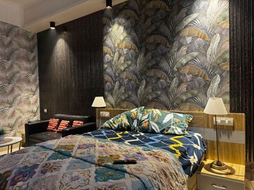 Bedroom in Studio Apartment at Gaur City Center, Sector 4 Greater Noida – for Rent