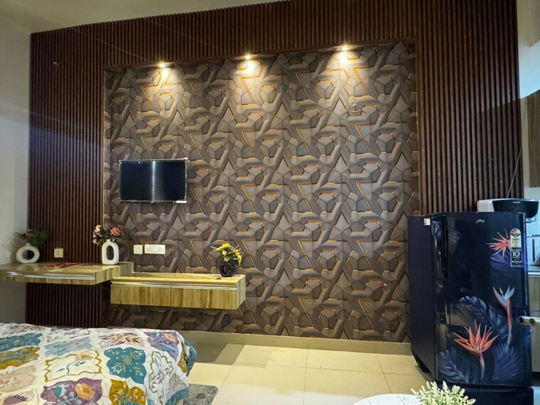 Bedroom, gaur-city-center Studio 580 Sq.Ft. Apartment In Sector 4 Greater Noida Greater Noida 9854668