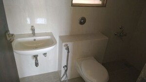 Bathroom in 2 BHK Apartment at Puranik Aldea Annexo, Baner – for Rent