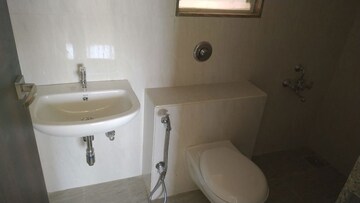 Bathroom in 2 BHK Apartment at Puranik Aldea Annexo, Baner – for Rent