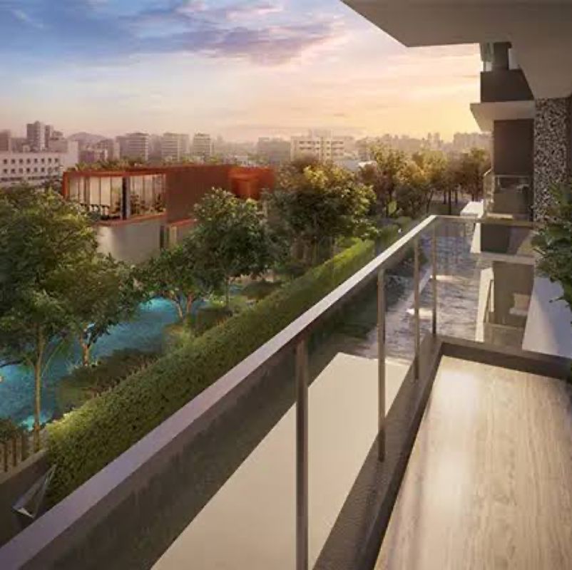 2 BHK Apartment For Rent in Kalpataru Mugnus