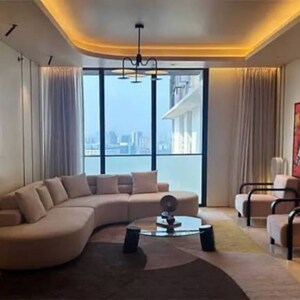 Living Room in 3 BHK Apartment at Forum Serendipity, Valmiki Nagar – for Rent