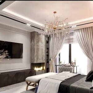 Living Room in 3 BHK Apartment at Forum Serendipity, Valmiki Nagar – for Rent