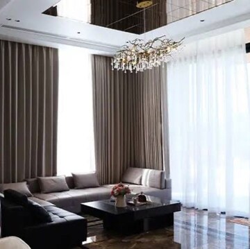 Living Room in 3 BHK Apartment at Forum Serendipity, Valmiki Nagar – for Rent