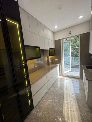 Kitchen in 3 BHK Builder Floor at Paschim Vihar – for Rent