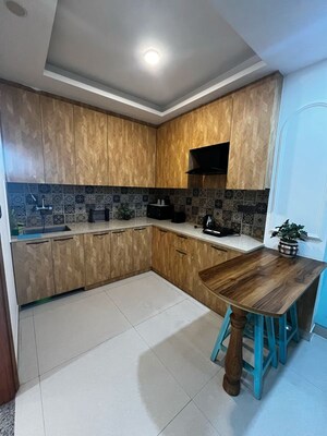 Kitchen in 1 BHK Builder Floor at Sector 42 – for Rent