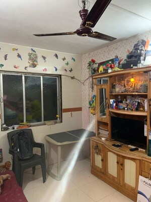 Living Room in 1 BHK Apartment at Diva – for Sale