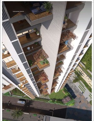 Staircase in 3 BHK Apartment at Disha Symphony Heights, Kyalasanahalli – for Sale