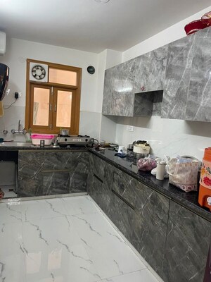 Kitchen in 3 BHK Builder Floor at Rajpur Khurd Extension – for Sale