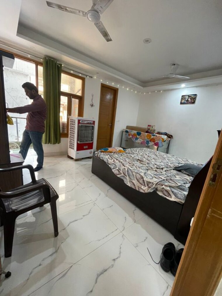 Master Bedroom, rajpur khurd extension 3 Bedroom 1170 Sq.Ft. Builder Floor In Rajpur Khurd Extension Delhi 9854532